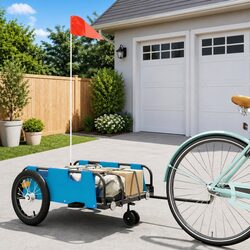 Your Ideal Blue Bike Trailer for Transporting Goods