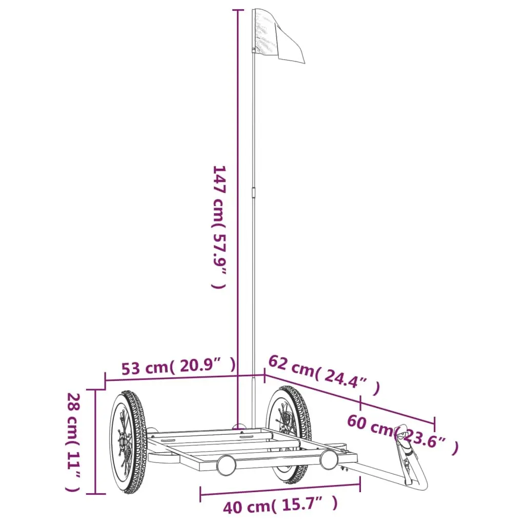 Bike Trailer for Safe Transport