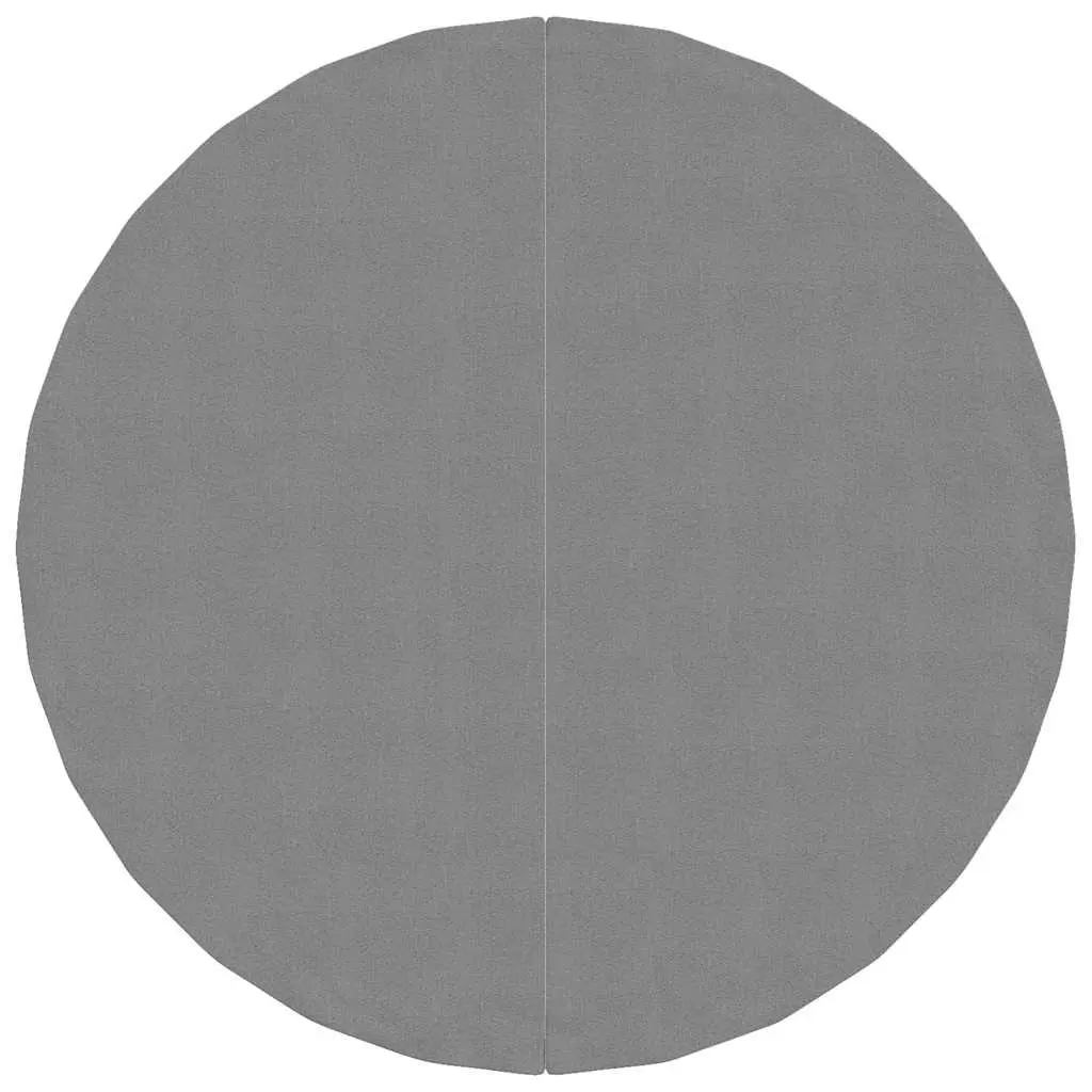 Pool Ground Cloth Light Grey Ø244cm Polyester Geotextile Protective Liner