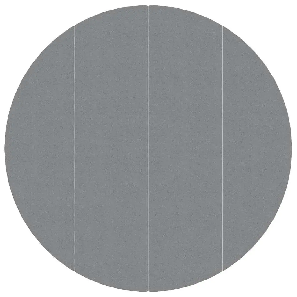 Polyester Geotextile Pool Ground Cloth Protection Ø428cm Grey Cushioning