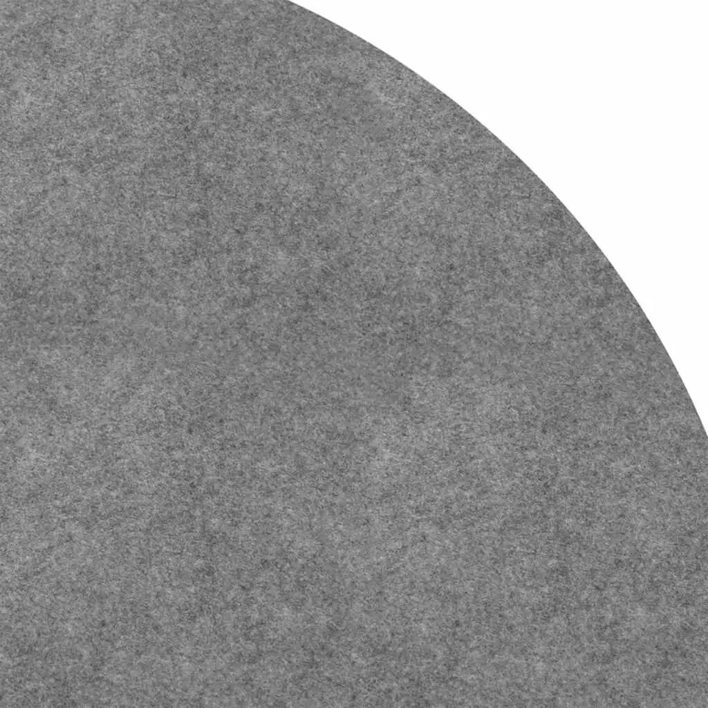 Polyester Geotextile Pool Ground Cloth Protection Ø428cm Grey Cushioning