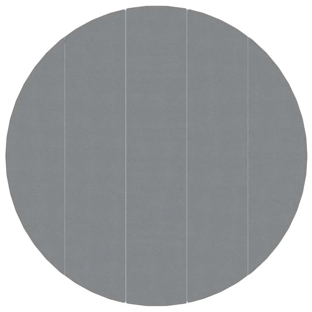 Pool Ground Cloth Light Grey Ø550cm Round Protective Geotextile Liner Underlay