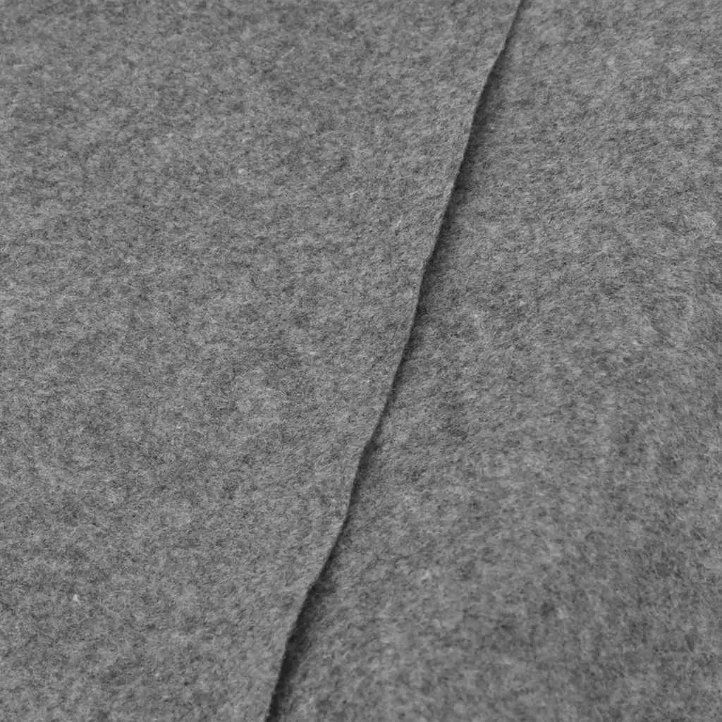 Pool Ground Cloth Light Grey Ø550cm Round Protective Geotextile Liner Underlay