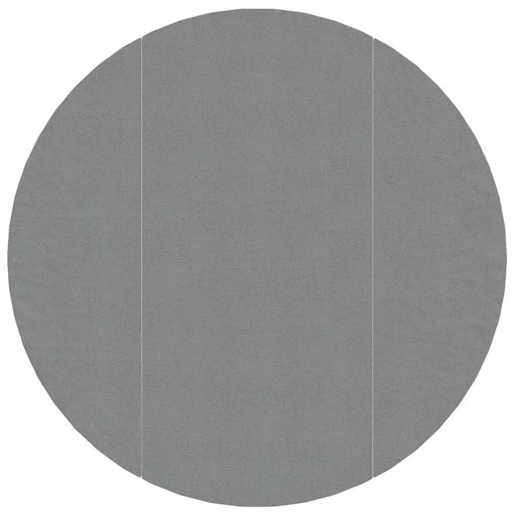 Pool Ground Cloth Light Grey Circular Ø366cm Protective Geotextile Fabric