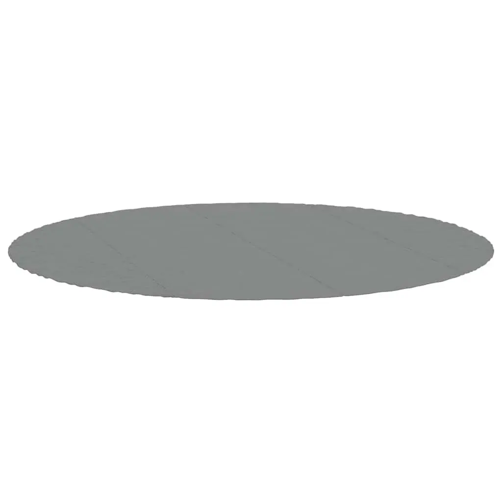 Pool Ground Cloth Light Grey Round Ø458 cm Polyester Geotextile Protective Liner