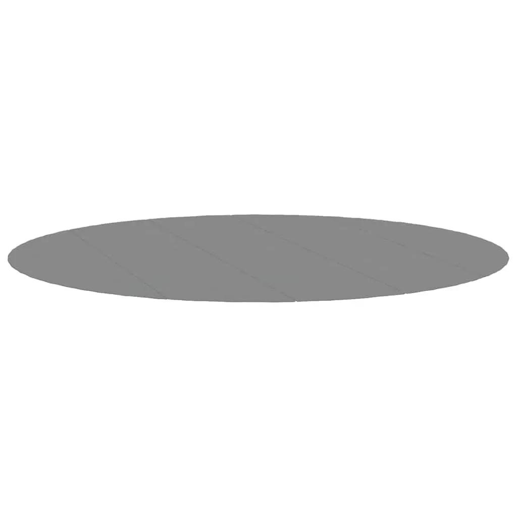 Pool Ground Cloth Light Grey 550cm Round Protective Geotextile Underlay Liner 5 Piece