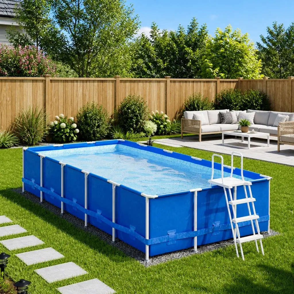 Geotextile Protective Underlay for Pool Ground Cloth Grey 500x250cm Polyester