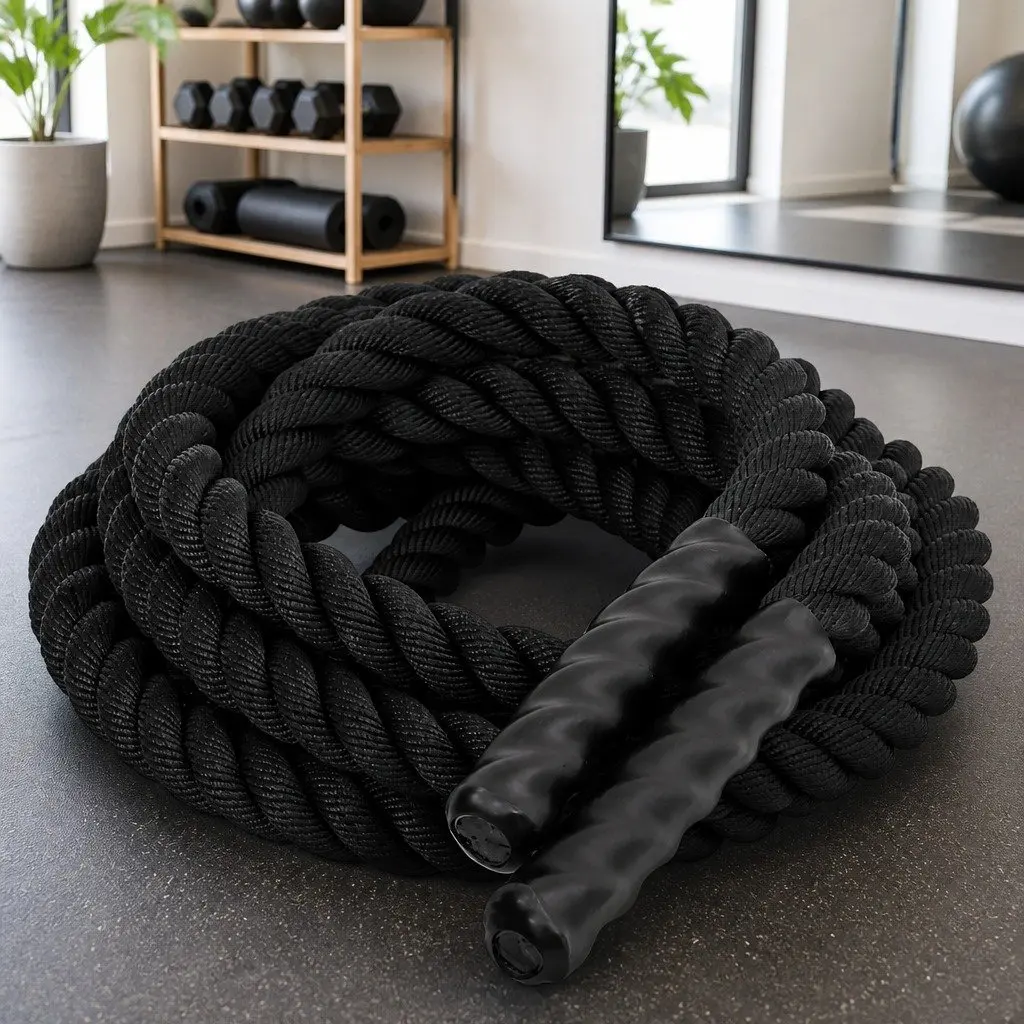 Battle Rope 6m Functional Strength Training Cardio Fitness Exercise Gym