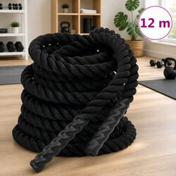 Join the Fun with Your 12m Battle Rope for Workouts!