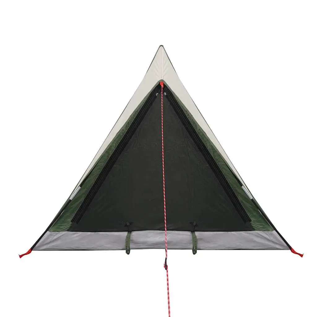 2-Person Camping Tent Green Waterproof Mosquito Protection Easy Setup Portable