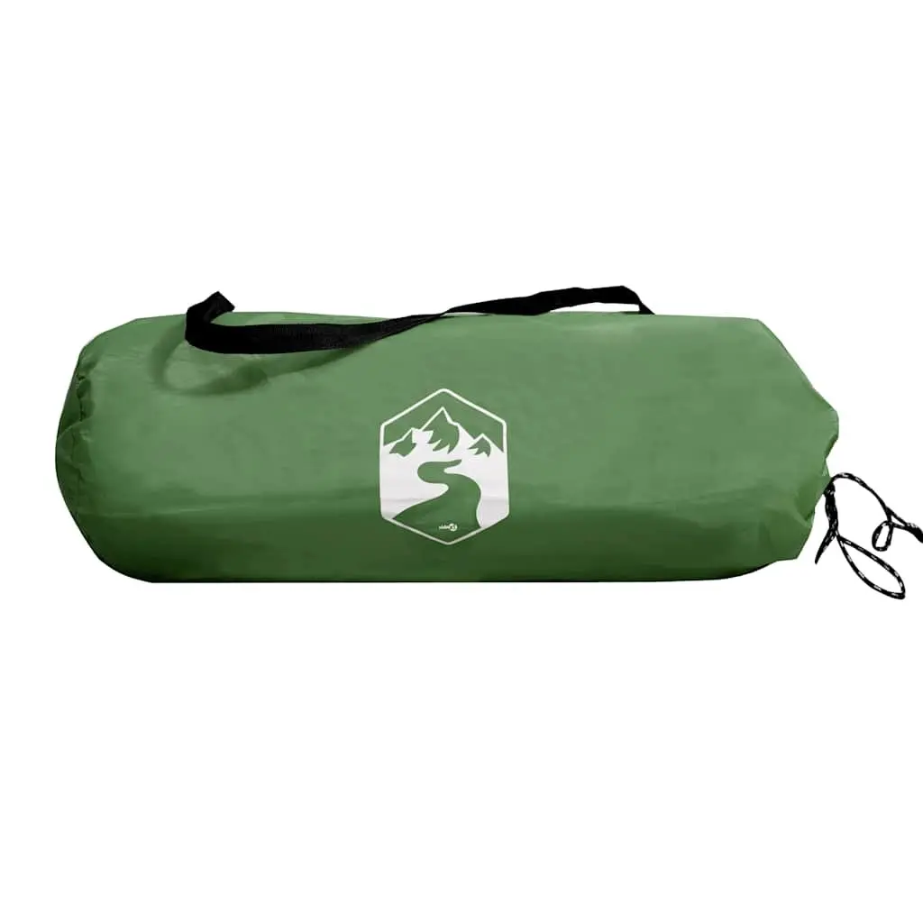 2-Person Camping Tent Green Waterproof Mosquito Protection Easy Setup Portable
