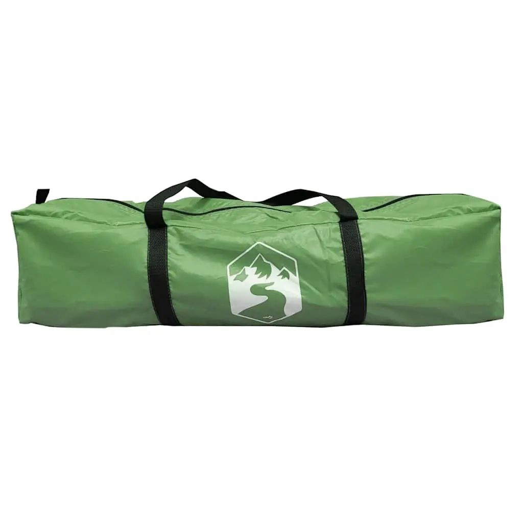 Camping Tent Waterproof 4-Person Tipi Green Portable
