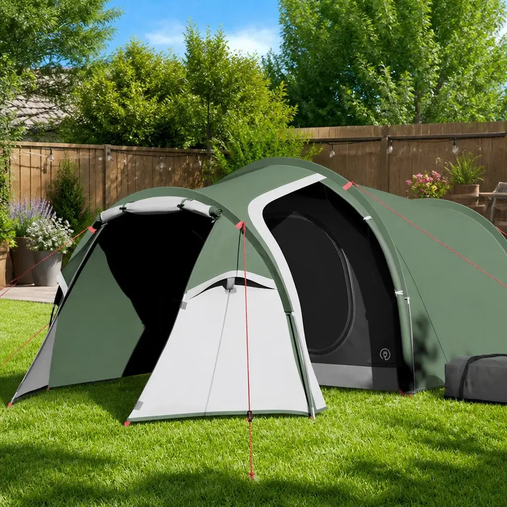 Green 2-Person Camping Tent