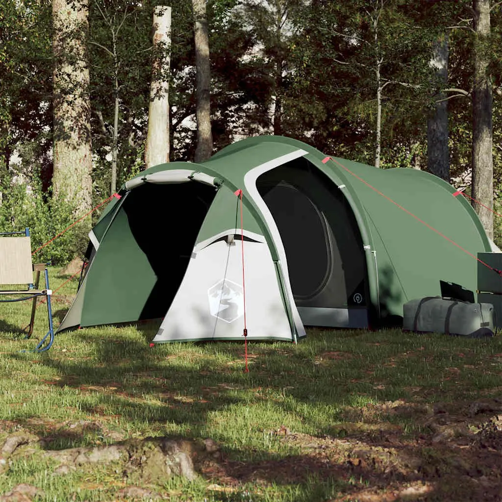 Camping Tent Tunnel Waterproof 2-Person Green