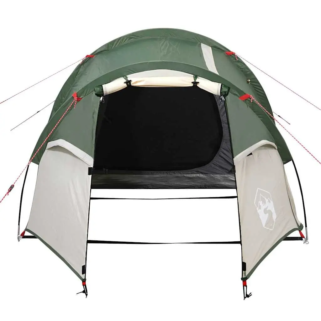 Camping Tent Tunnel Waterproof 2-Person Green