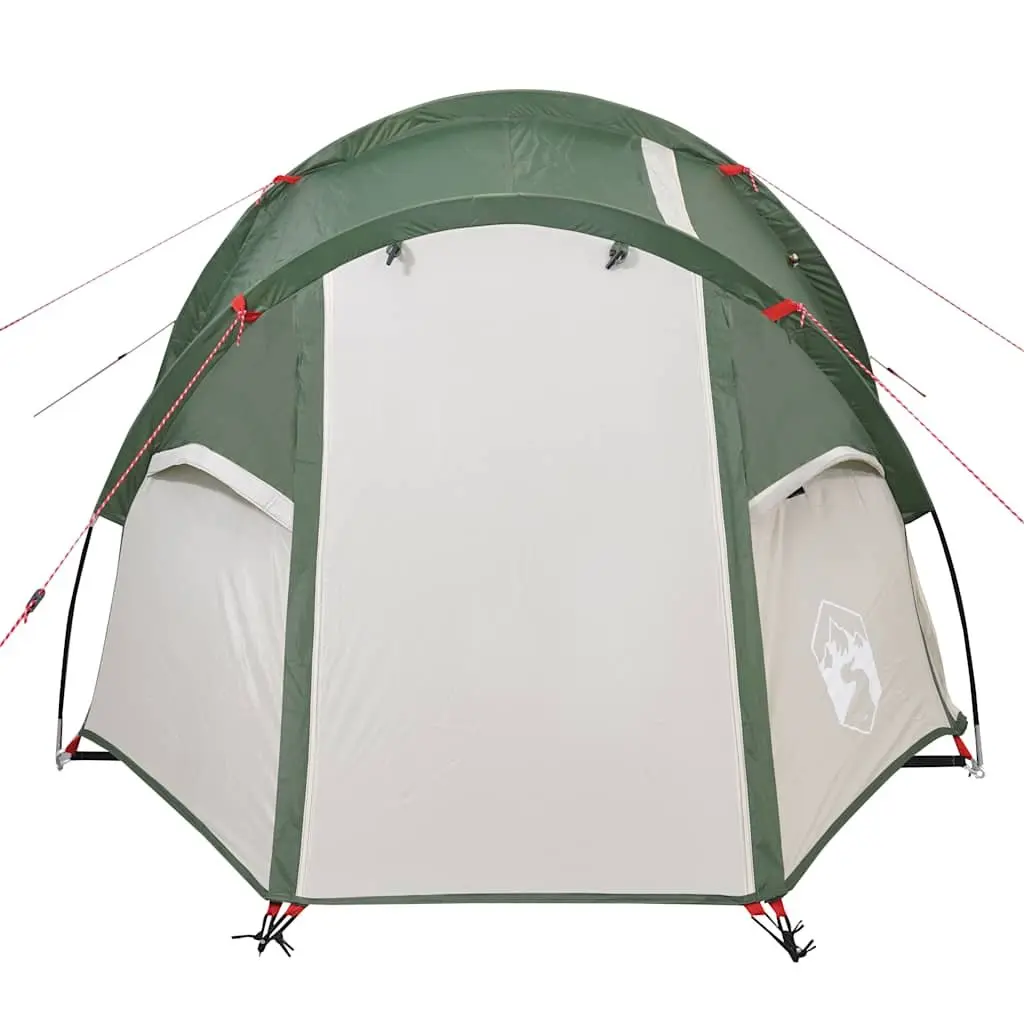 Camping Tent Tunnel Waterproof 2-Person Green