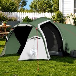 Your Outdoor Shelter: 3-Person Green Tunnel Tent