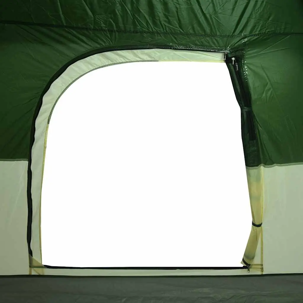 4 Person Portable Green Waterproof Camping Tent with Mosquito Mesh and Ventilation