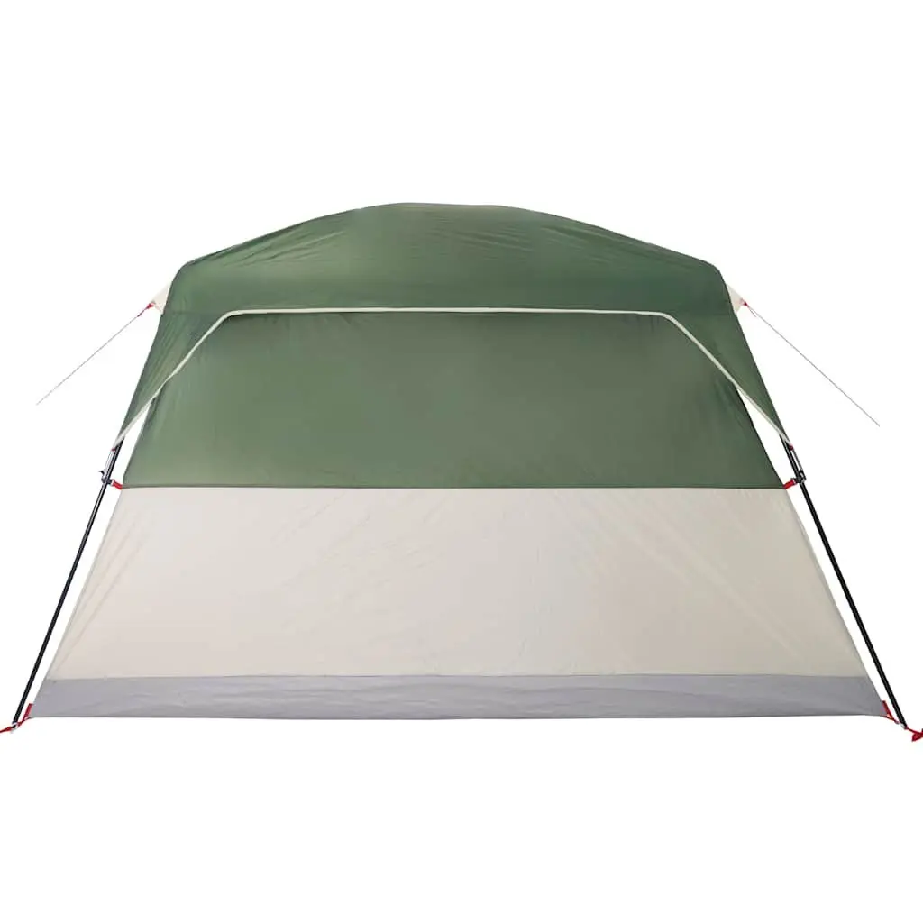 4 Person Portable Green Waterproof Camping Tent with Mosquito Mesh and Ventilation