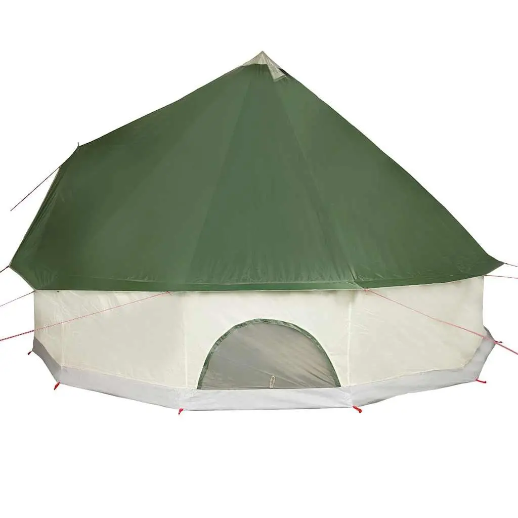 Camping Tent Tipi Waterproof 6 Person Green Portable Outdoor Shelter