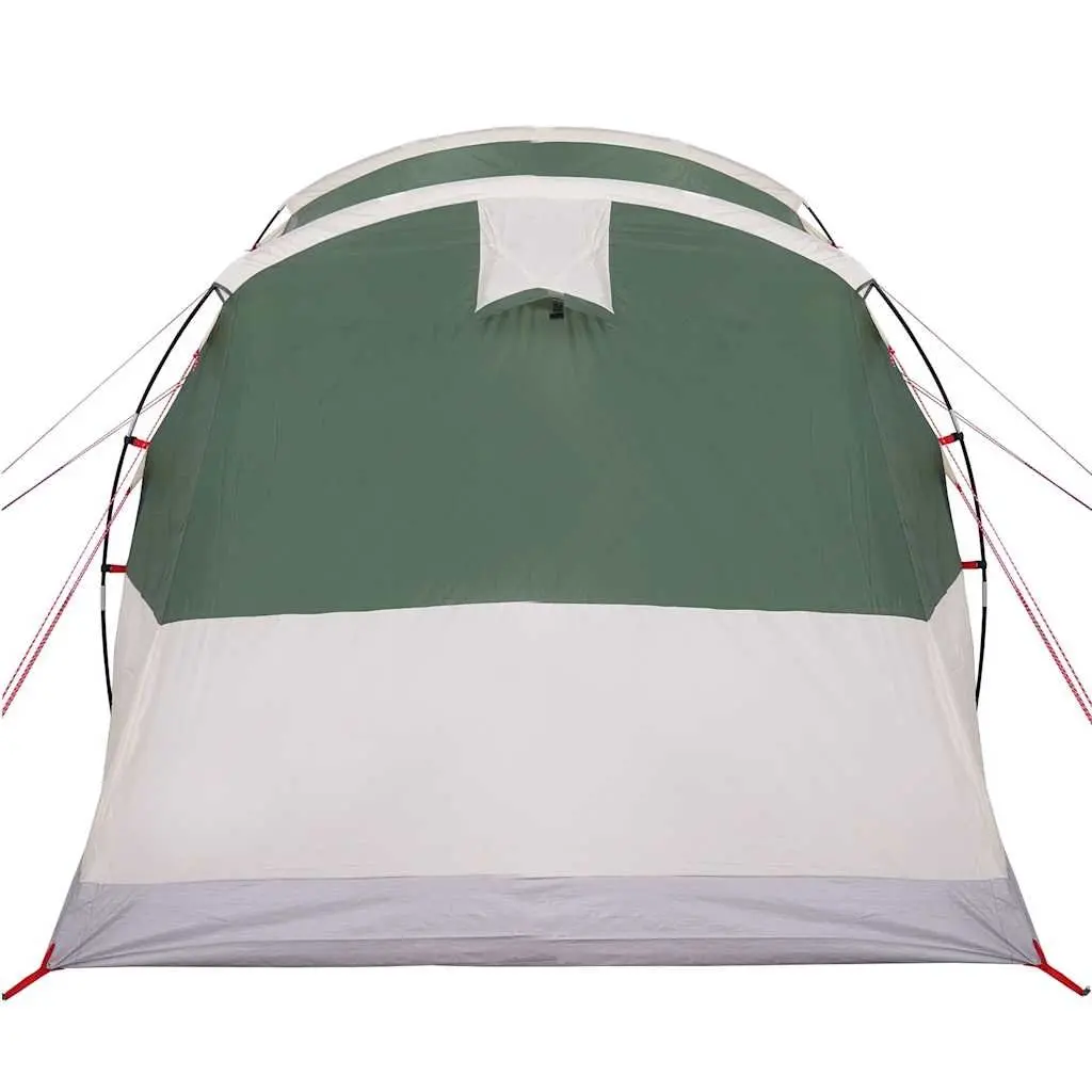 3 Person Waterproof Tunnel Camping Tent Green with Fibreglass Poles Easy Setup