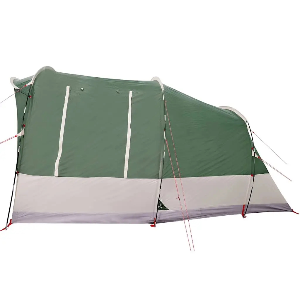 3 Person Waterproof Tunnel Camping Tent Green with Fibreglass Poles Easy Setup