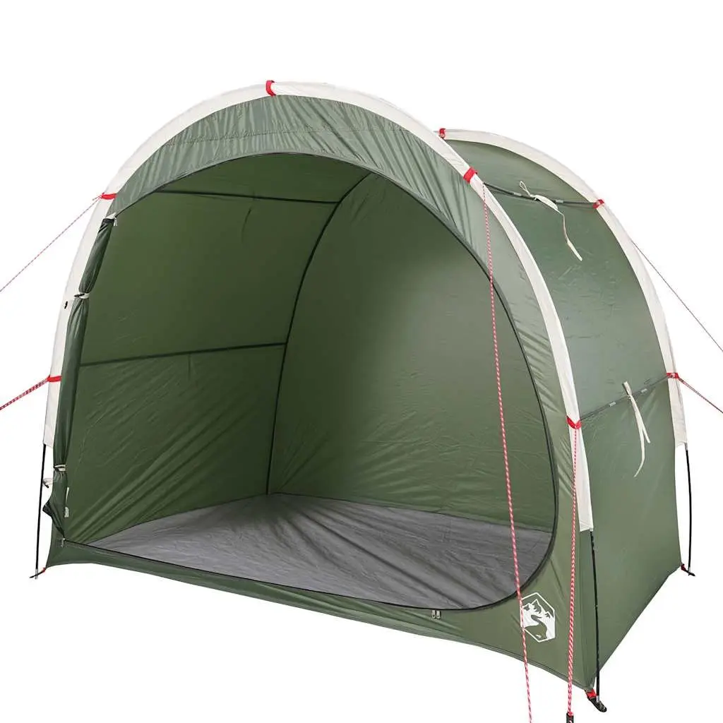 Storage Tent Waterproof Green Easy Setup Fibreglass Poles