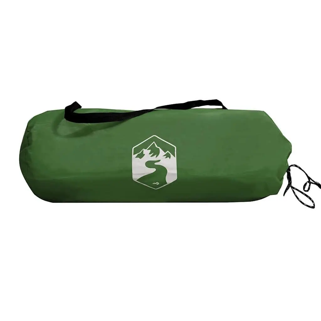 Storage Tent Waterproof Green Easy Setup Fibreglass Poles