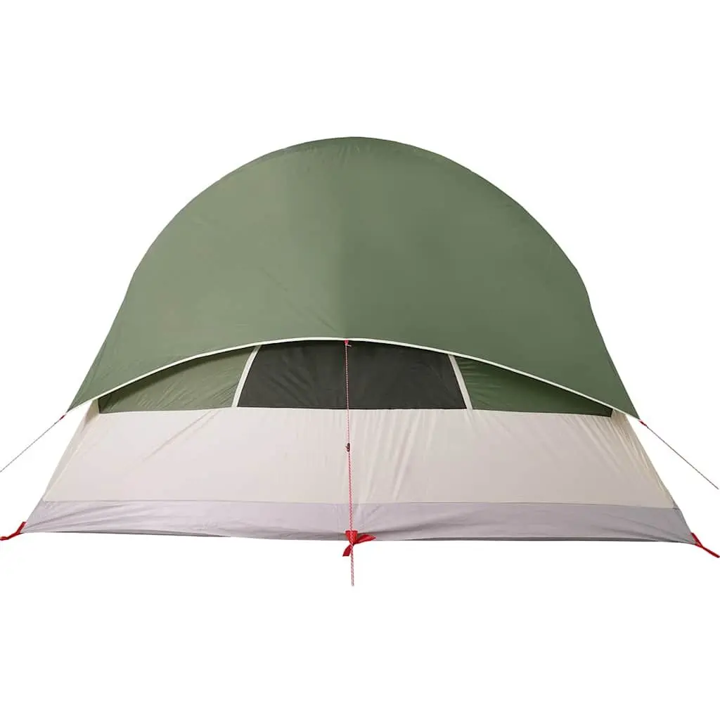 Family Tunnel Tent Waterproof Green 8-Person Easy Setup