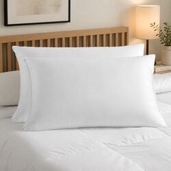 Cozy Gusset Pillows Twin Pack 50x75cm for Head and Neck Support