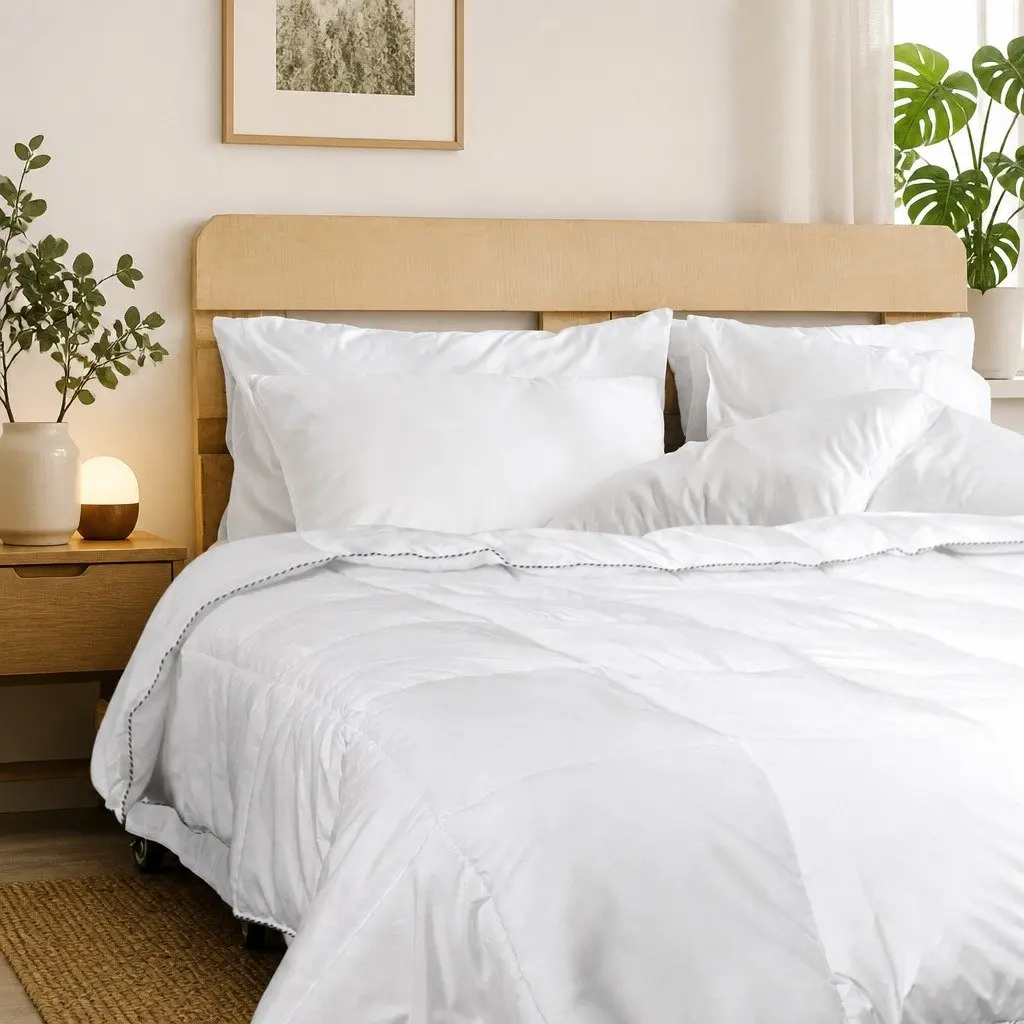 Bamboo Blend Quilt Lightweight King Size 250GSM Breathable Doona Bedding
