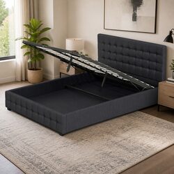 Your New Favorite Bed Frame - Gas Lift Storage Frame