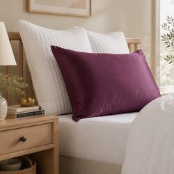 Friendly Silk Pillowcase 51cm x 76cm Malaga Wine Hypoallergenic
