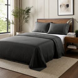 Experience Comfort with the King Bamboo Blended Sheet Set