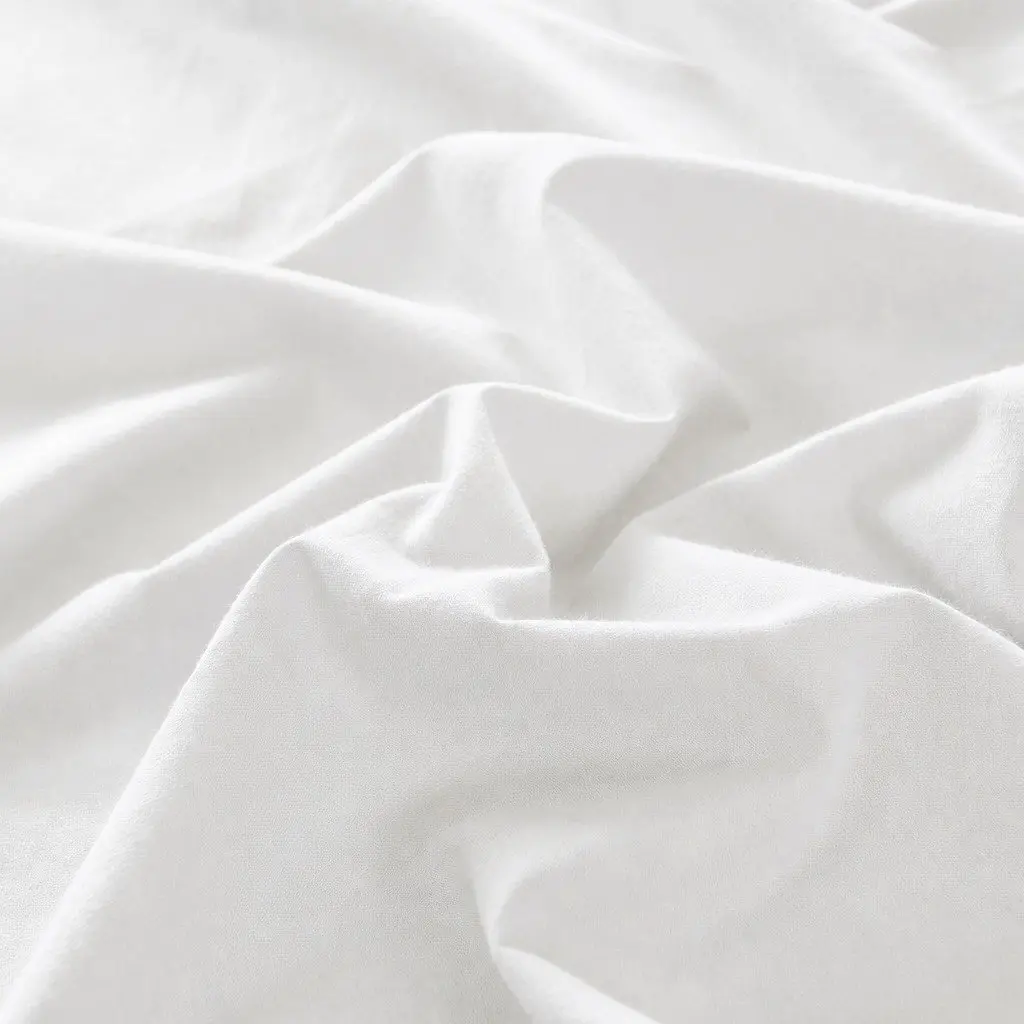 King Cotton Sheet Set Vintage Washed Soft Breathable King Size