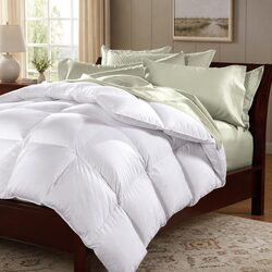 Your Cozy Goose Feather Down Quilt Queen Awaits