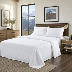 Enjoy Comfort with King Bamboo Blend Sheet Set