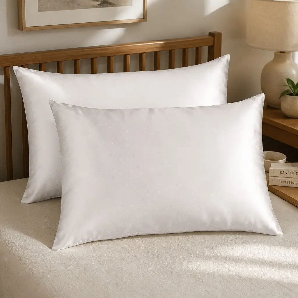 Twin Pack Mulberry Silk Pillowcases