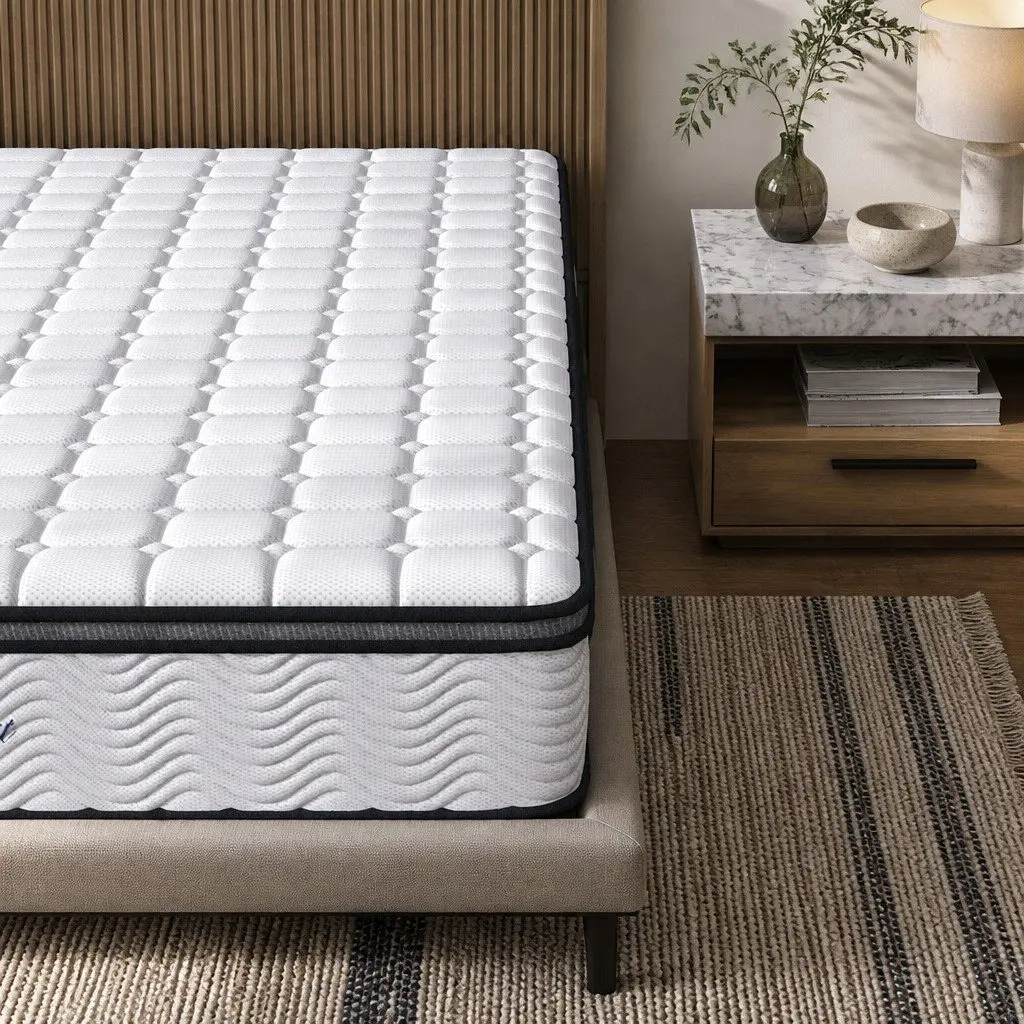 Pocket Spring Mattress Medium-Firm 5-Zone Support King Single Latex Foam