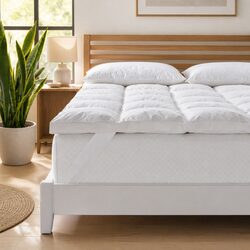 Friendly King Single Duck Feather Down Mattress Topper