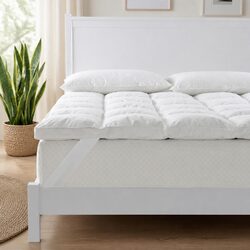Elevate Your Sleep with Duck Feather Down Mattress Topper