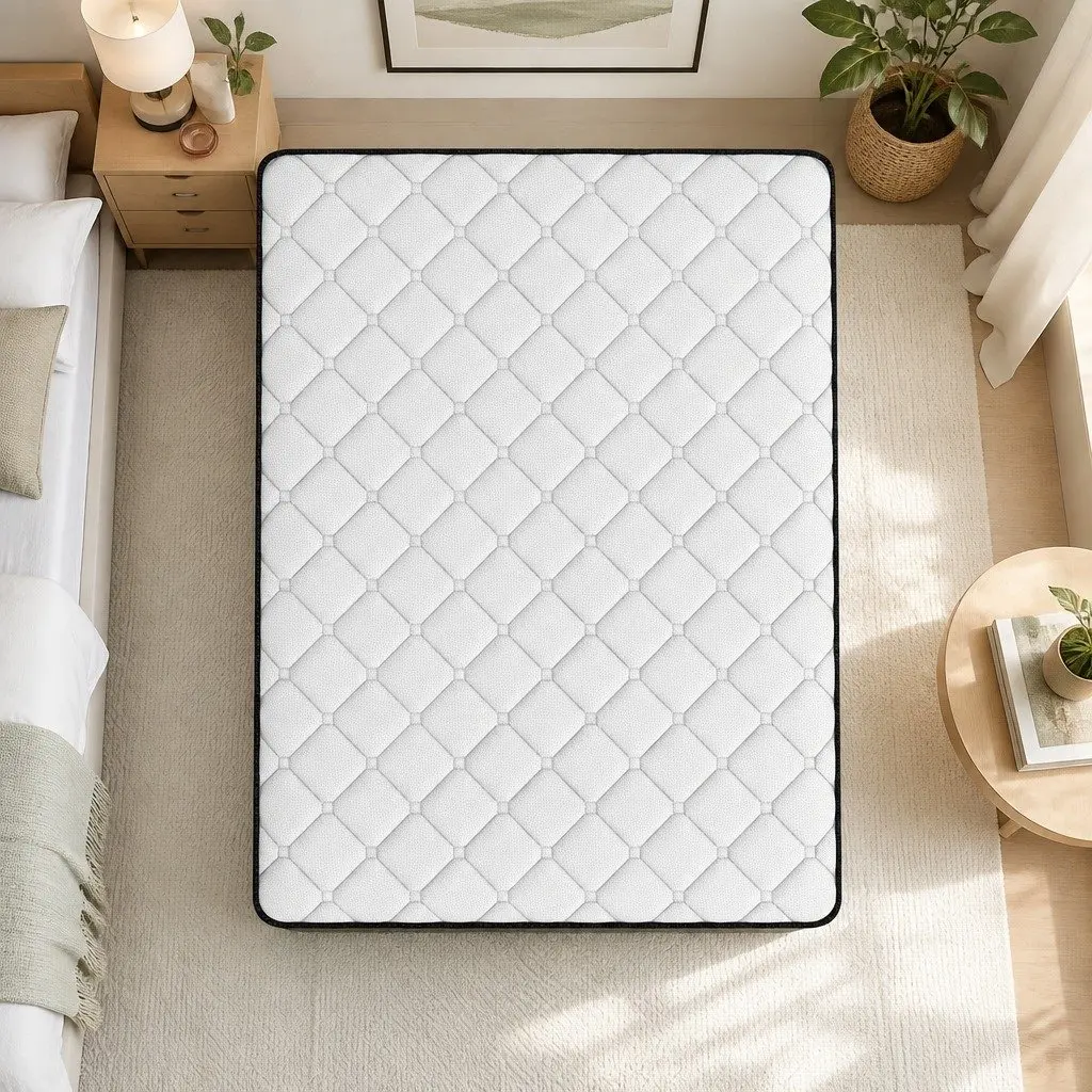 King Single Mattress 5-Zone Pressure Relief Bonnell Spring 21cm