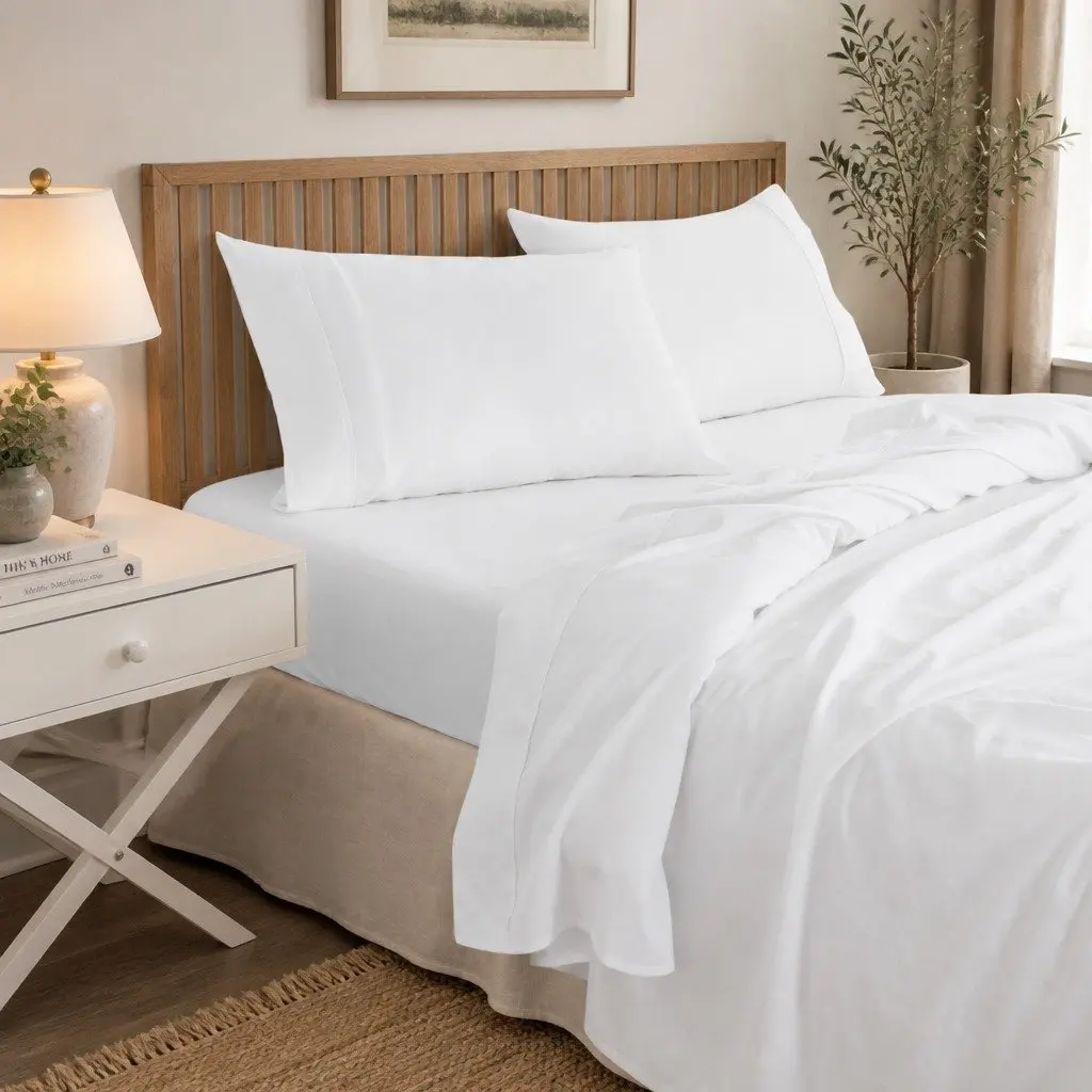 Bamboo Cotton Sheet Set 1000TC King Size