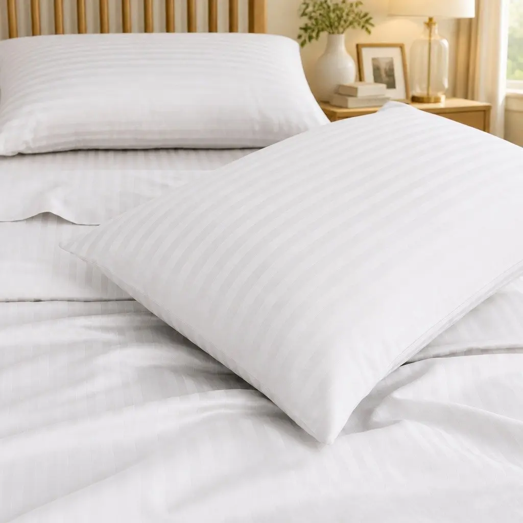 King Damask Stripe Sheet Set