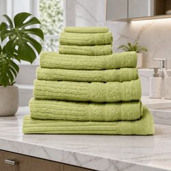 Friendly 8 Piece Egyptian Cotton Towel Set for You