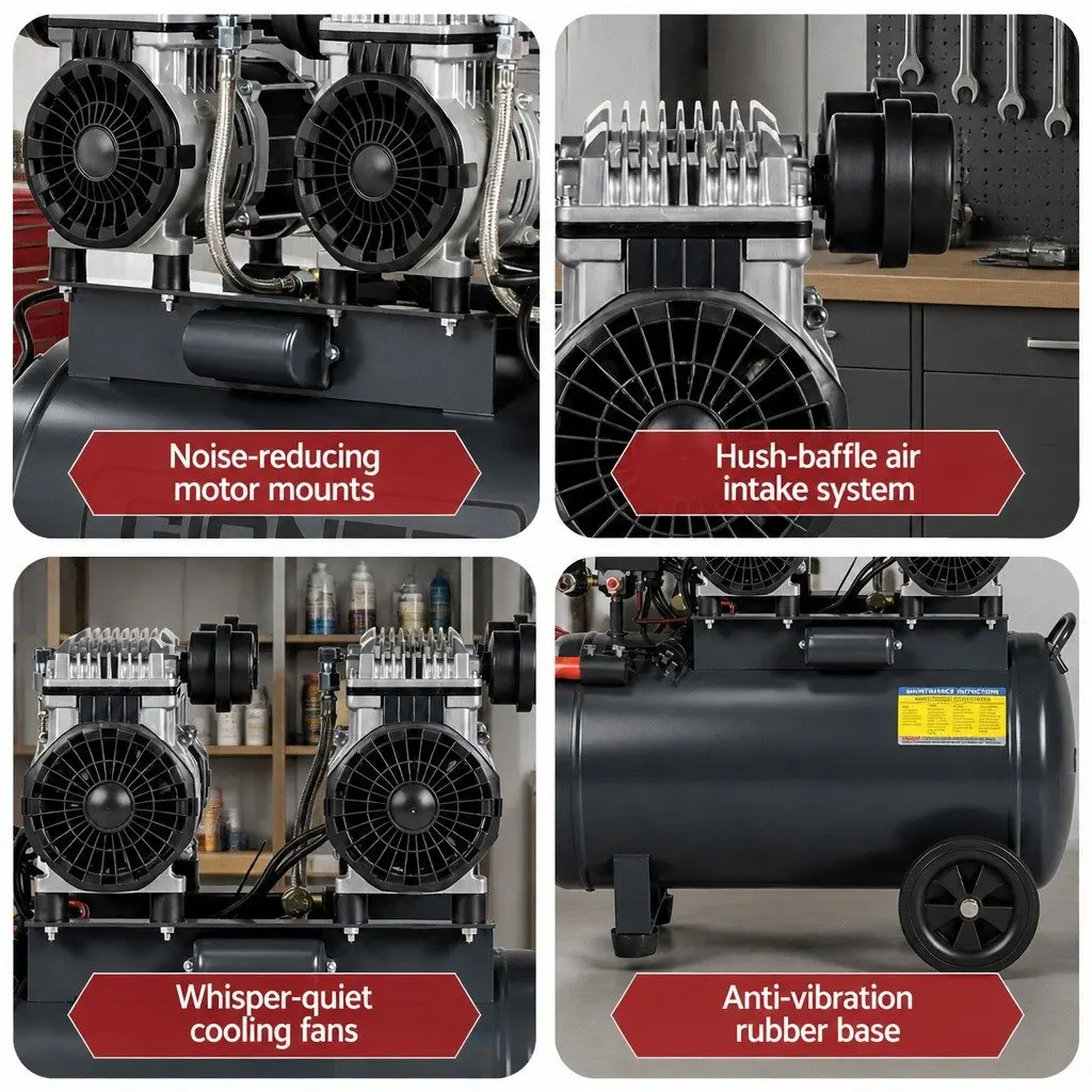 50L Air Compressor 3.0HP Oil-Free