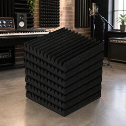 Upgrade Your Sound Quality with 20 Wedge Foam Panels