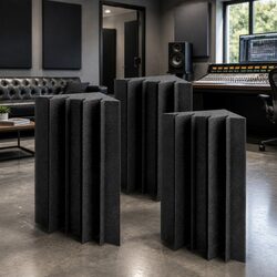 Friendly Acoustic Foam Corner Bass Trap Pack