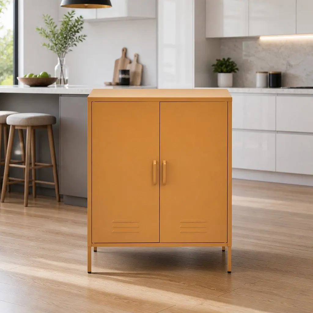 Yellow Buffet Sideboard