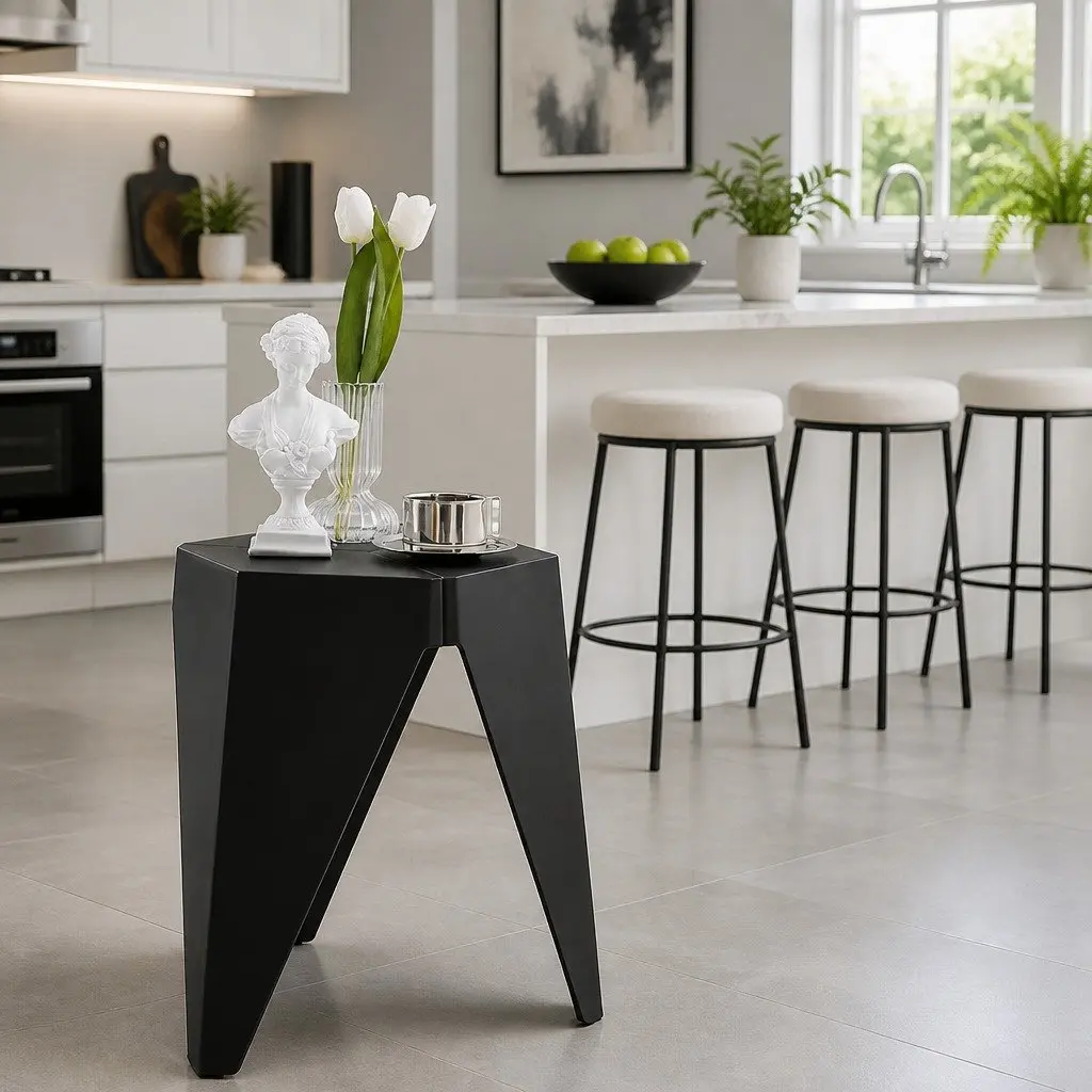 Set of 2 Puzzle Bar Stools